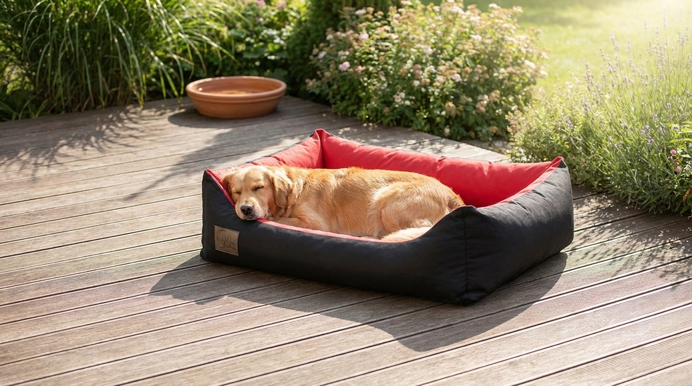 XXL Hondenbed van kunststof - hondenkussen hondensofa kattenbed hondenkorf - waterdicht 90 X 60