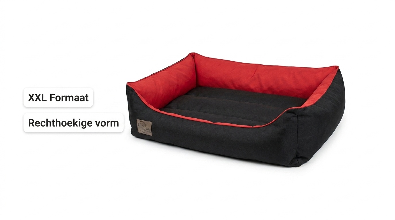 XXL Hondenbed van kunststof - hondenkussen hondensofa kattenbed hondenkorf - waterdicht 90 X 60