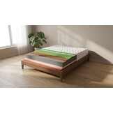 Schuim matras H3 + H4 140x200cm dikte 22cm 7 zones GEHEUGEN