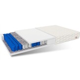 Matras 200x200 pocketvering | 7 Zone | 17 cm dik | Wit