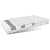 Schuimmatras 180x200 cm, 15cm dik HR-schuim, Wit