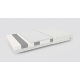 Schuimmatras 180x200 cm, 15cm dik HR-schuim, Wit