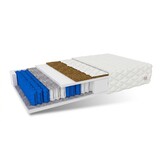 Matras 140x200 kokos, 7-zone pocketvering, 18 cm dik