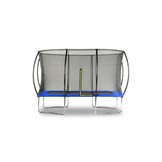 Trampoline rechthoekig - 180x270cm - met veiligheidsnet - blauw