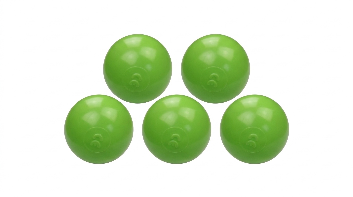 Ballenbak ballen groen (70mm) 1000 stuks