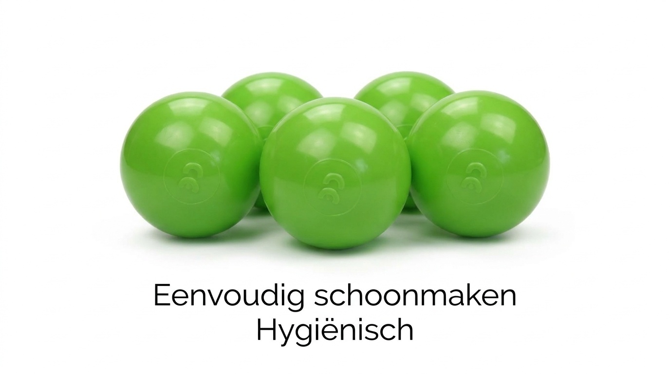 Ballenbak ballen groen (70mm) 1000 stuks