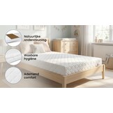 Kinder matras 80x180cm met kokoslaag & wasbare hoes