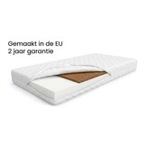 Kinder matras schuim - 80x180cm -met kokoslaag