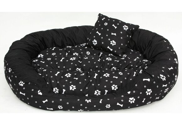 XXL Hondenbed van kunstleer - hondenkussen hondensofa kattenbed hondenkorf - waterdicht 110 X 80 cm