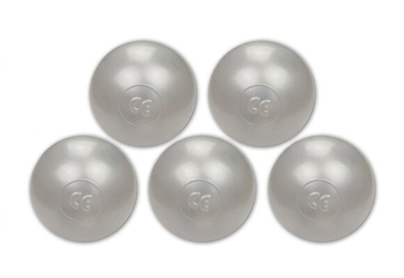 Ballenbak ballen parelmoer (70mm) 1000 stuks