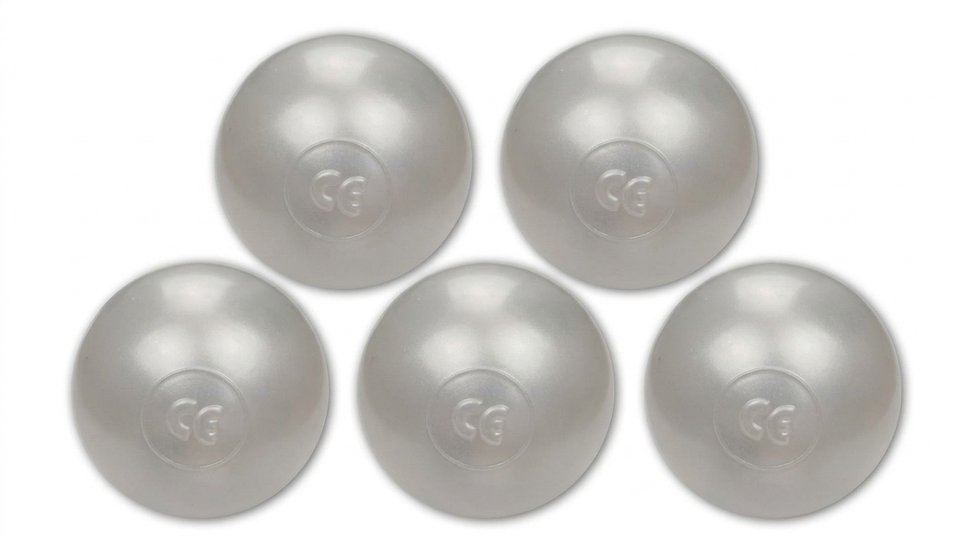 Ballenbak ballen parelmoer (70mm) 1000 stuks