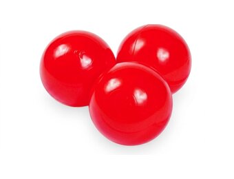 Ballenbak ballen rood (70mm) 1000 stuks