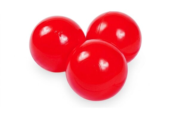 Ballenbak ballen rood (70mm) 1000 stuks