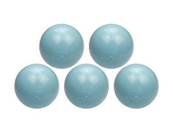 Ballenbak ballen licht blauw (70mm) 300 stuks