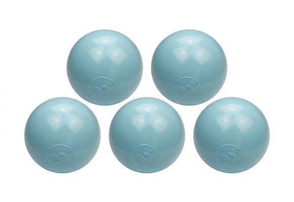 Ballenbak ballen licht blauw (70mm) 300 stuks