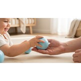 Ballenbak ballen licht blauw (70mm) 300 stuks