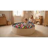 Ballenbak ballen 300 stuks 7cm, rood, groen, paars, roze, geel, blauw