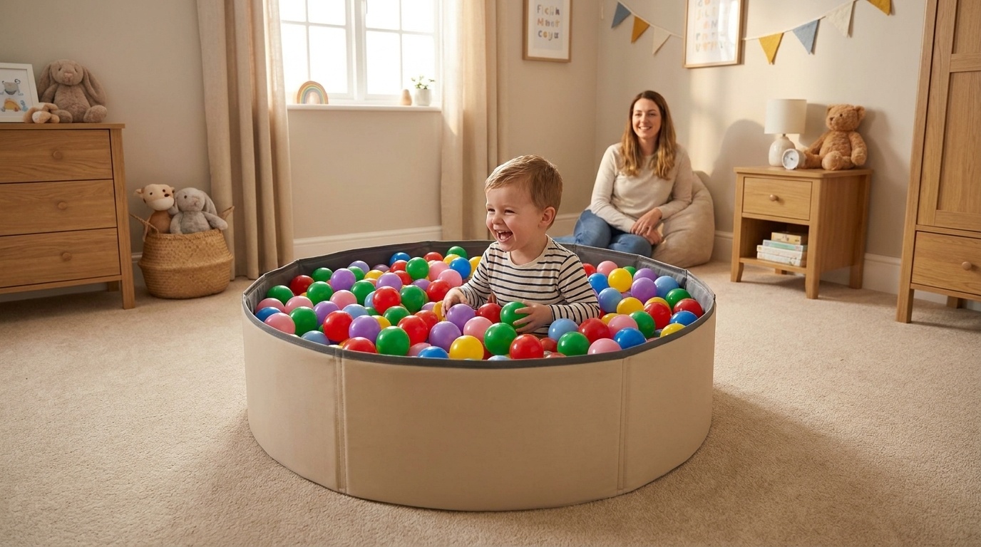 Ballenbak ballen 300 stuks 7cm, rood, groen, paars, roze, geel, blauw