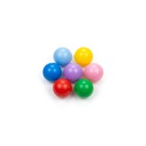 Ballenbak ballen 300 stuks 7cm, rood, groen, paars, roze, geel, blauw