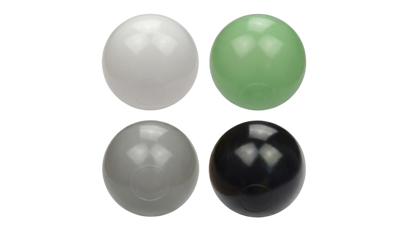 Ballenbak ballen 300 stuks 7cm, wit, lichtgroen, grijs, zwart