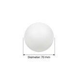 Ballenbak ballen 300 stuks 7cm, wit, lichtgroen, grijs, zwart