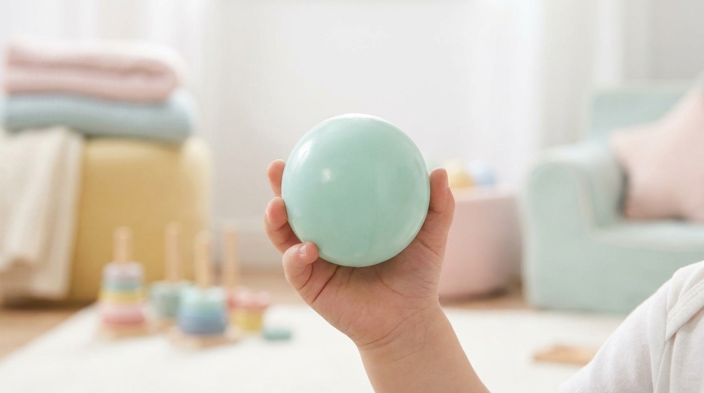 Ballenbak ballen licht mint (70mm) 300 stuks