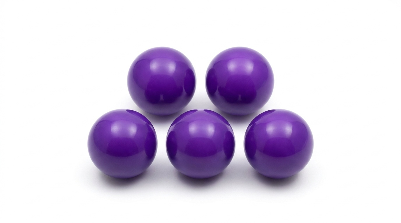 Ballenbak ballen paars (70mm) 300 stuks
