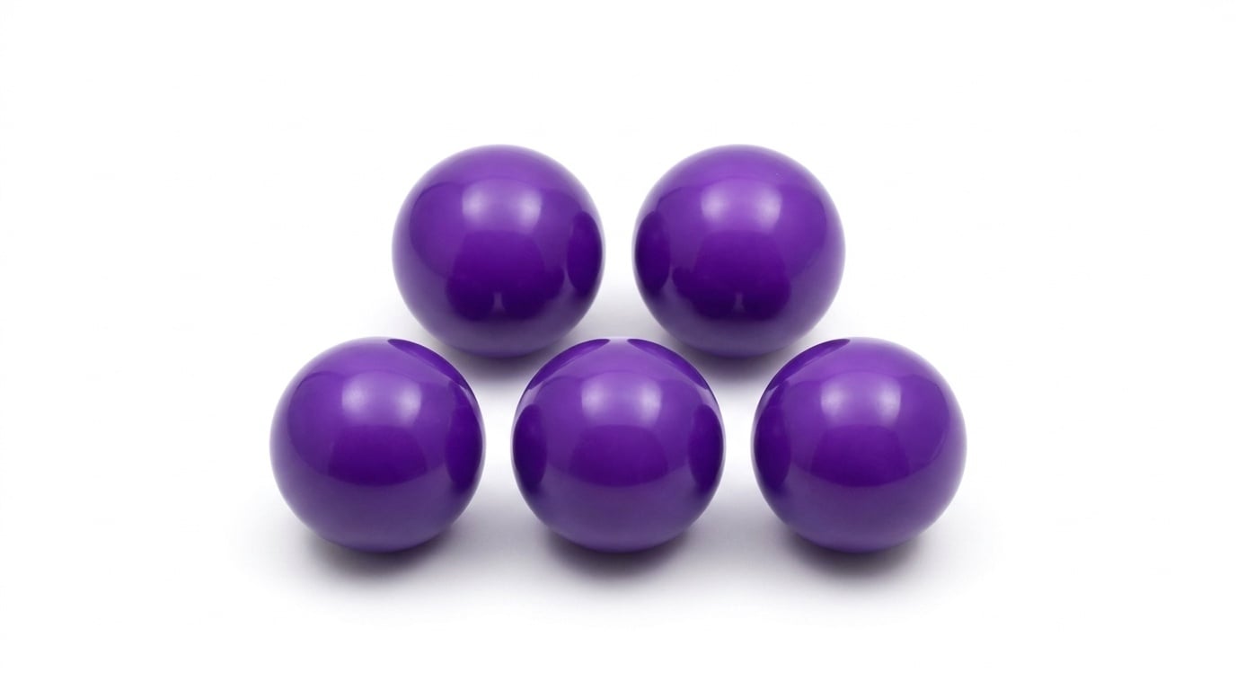 Ballenbak ballen paars (70mm) 300 stuks
