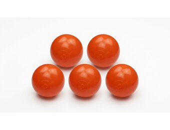 Ballenbak ballen oranje (70mm) 300 stuks