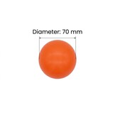 Ballenbak ballen oranje (70mm) 300 stuks
