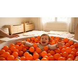 Ballenbak ballen oranje (70mm) 300 stuks