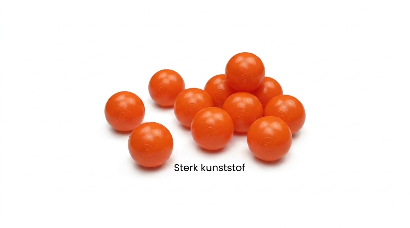 Ballenbak ballen oranje (70mm) 300 stuks