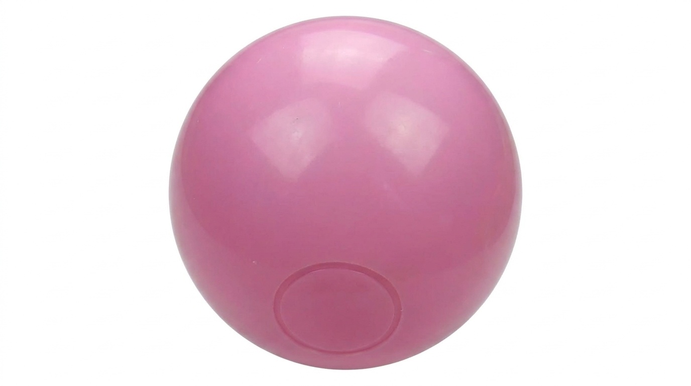 Ballenbak ballen poeder roze (70mm) 300 stuks