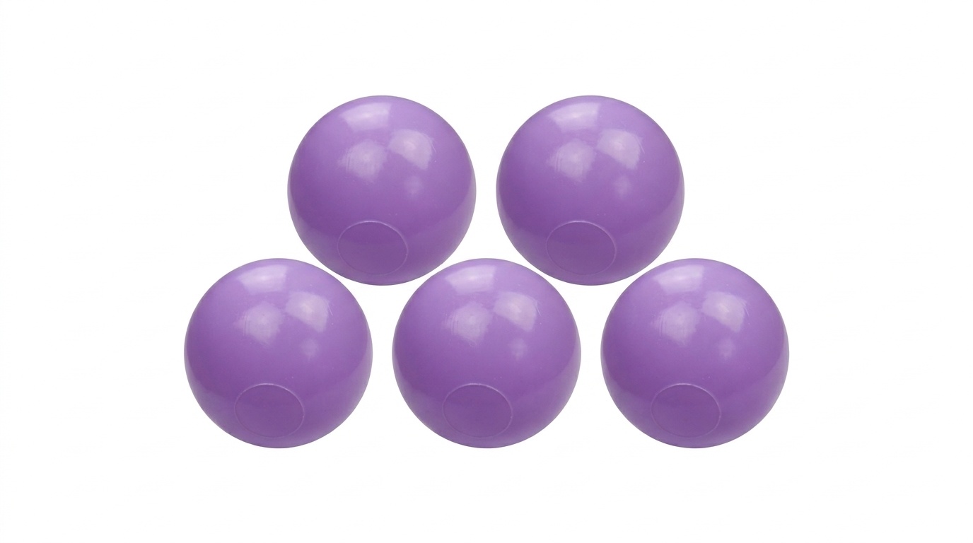 Ballenbak ballen licht paars (70mm) 300 stuks