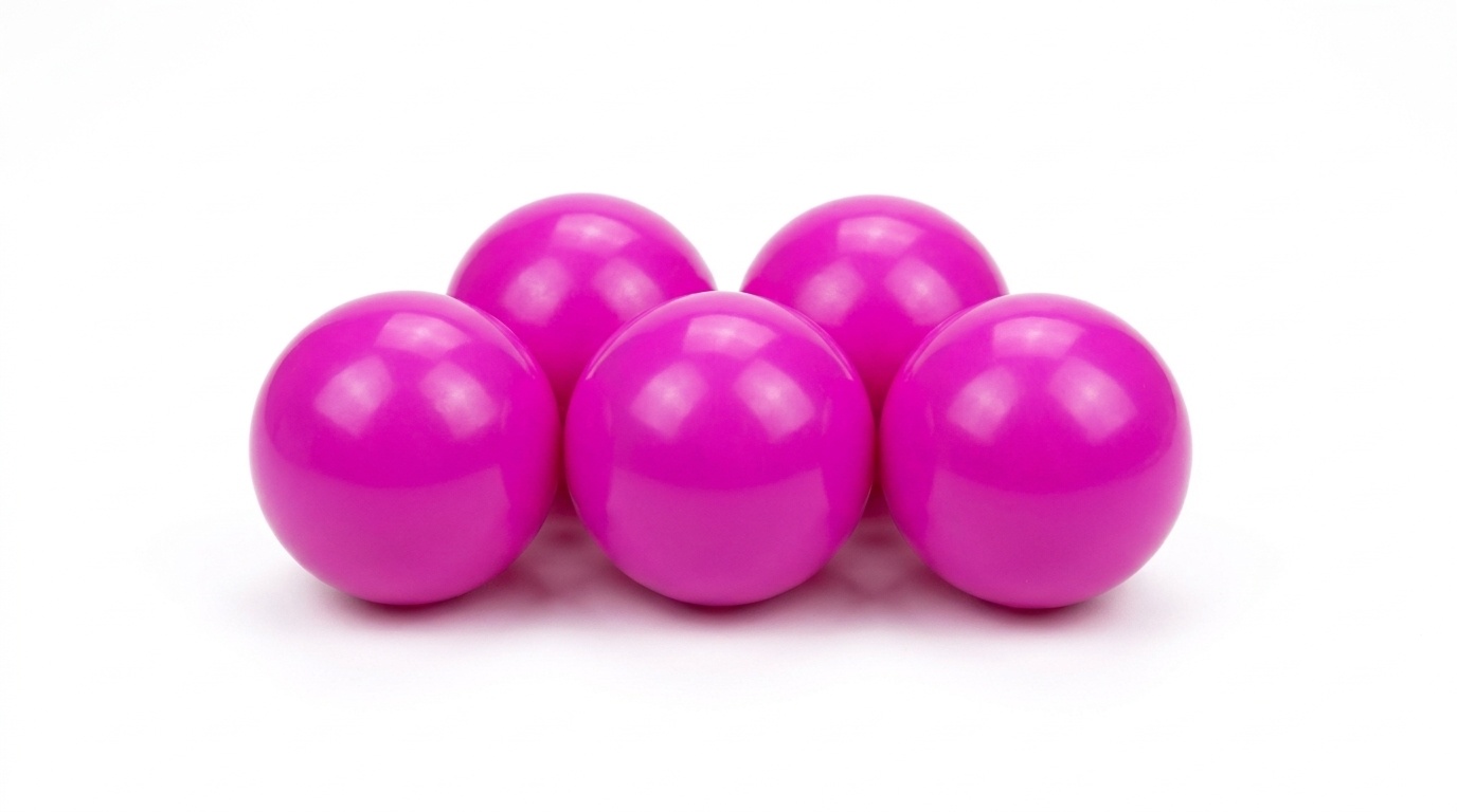 Ballenbak ballen roze (70mm) 300 stuks