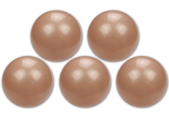 Ballenbak ballen goudroze (70mm) 300 stuks