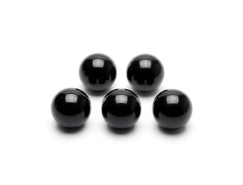 Ballenbak ballen zwart (70mm) 300 stuks