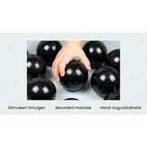 Ballenbak ballen zwart (70mm) 300 stuks