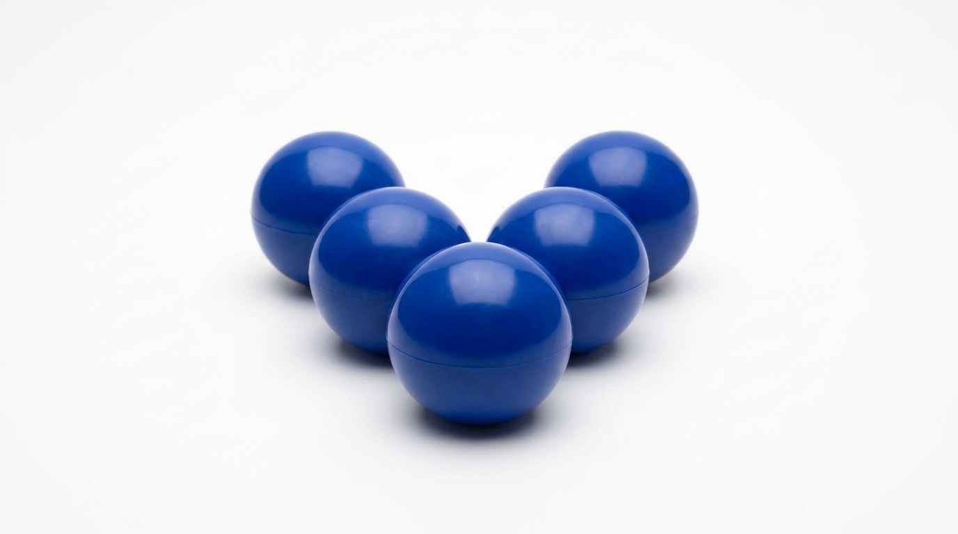 Ballenbak ballen blauw (70mm) 300 stuks