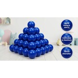 Ballenbak ballen blauw (70mm) 300 stuks