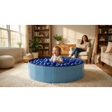 Ballenbak ballen blauw (70mm) 300 stuks