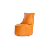 Zitzak kind 75cm oranje kunstleer