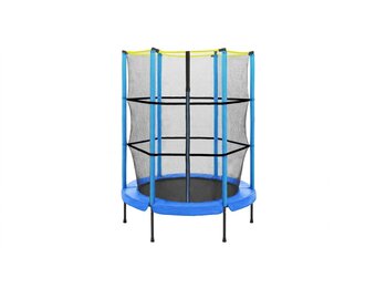 Trampoline met veiligheidsnet - Ø 152 cm - 5ft - blauw