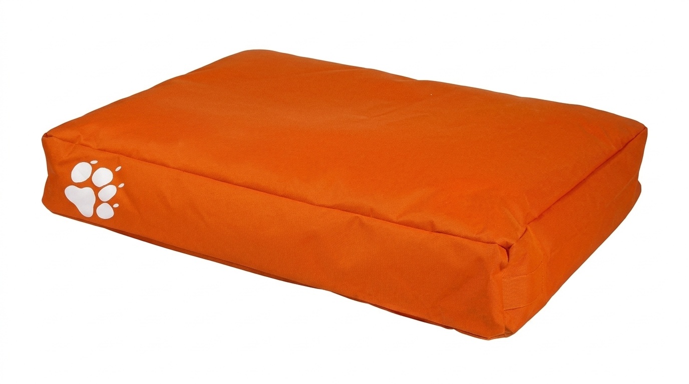 Hondenkussen - hondenbed - 80x120cm- oranje