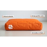 Hondenkussen - hondenbed - 80x120cm- oranje