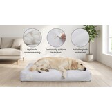 Hondenkussen - hondenbed - 80x120cm- wit