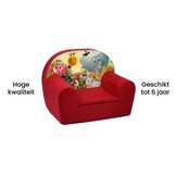 Luxe kinderstoel - kinderfauteuil - sofa - 60 x 45 - rood - Madagaskar