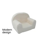 Kinderfauteuil - QUELLE - 60x40x45 cm - boucle - ecru