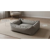 Hondenmand - hondenbed - 60x70cm - grijs