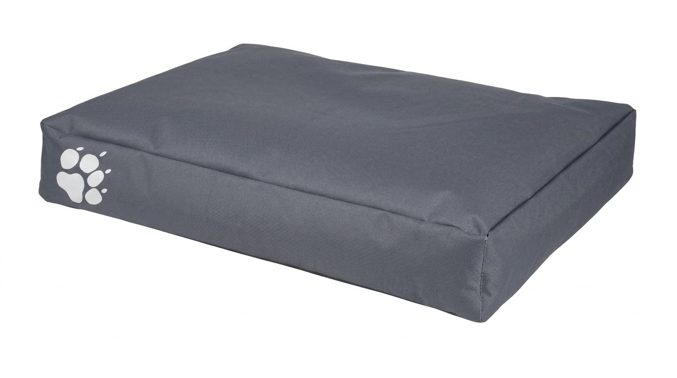 Hondenkussen - hondenbed - 80x60cm - donkergrijs